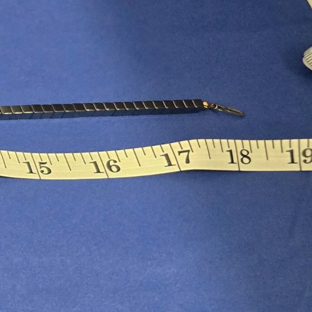 Vintage 18" Hematite Necklace